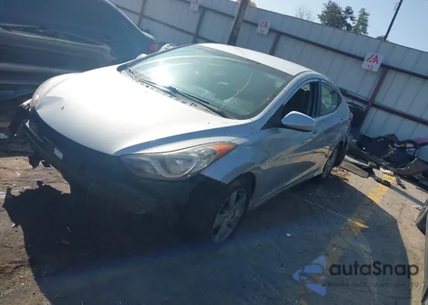 2013 Hyundai Elantra Gls from USA, damaged, VIN KMHDH4AE5DU812514